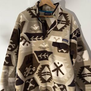 Patagonia Synchilla Fleece with Earthy Tones
